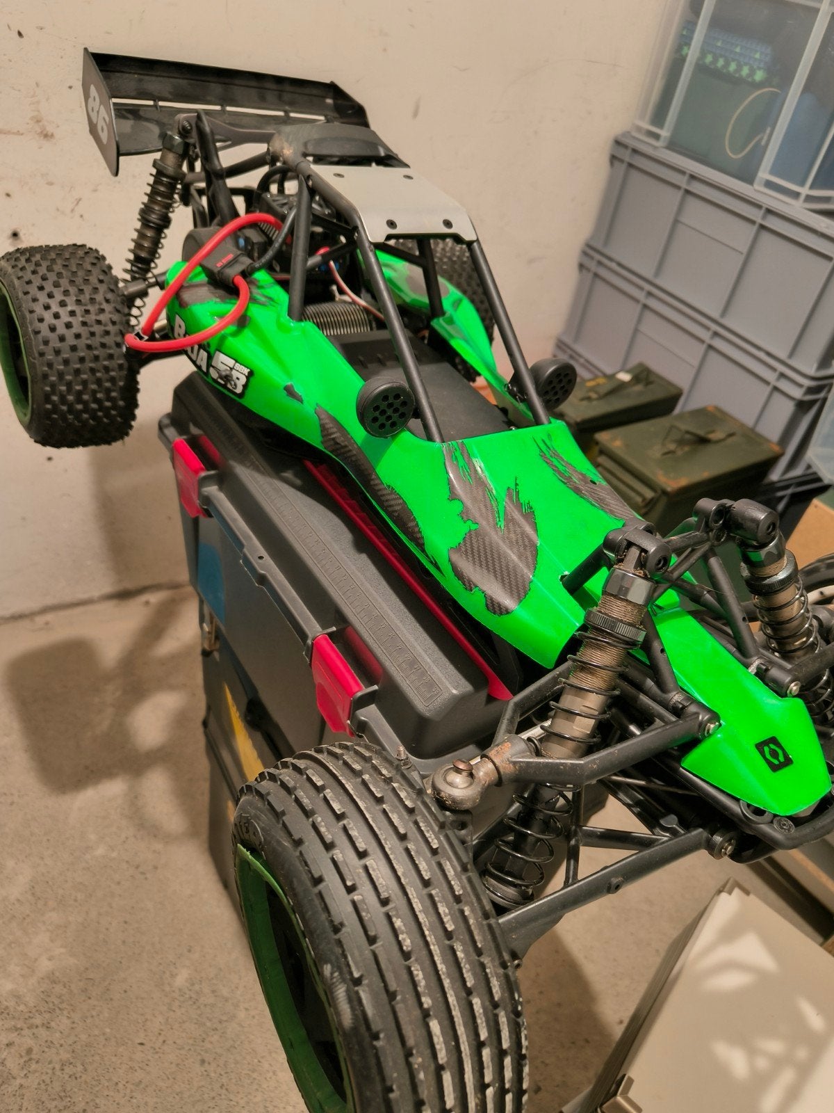 HPI Baja flux, Elektro, Gebruikt, Auto offroad, Ophalen of Verzenden