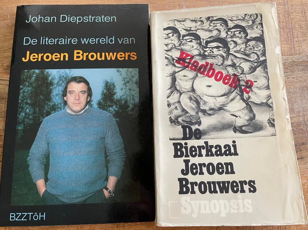 Jeroen Brouwers: De Bierkaai en De literaire wereld, Boeken, Ophalen of Verzenden, Gelezen, Nederland