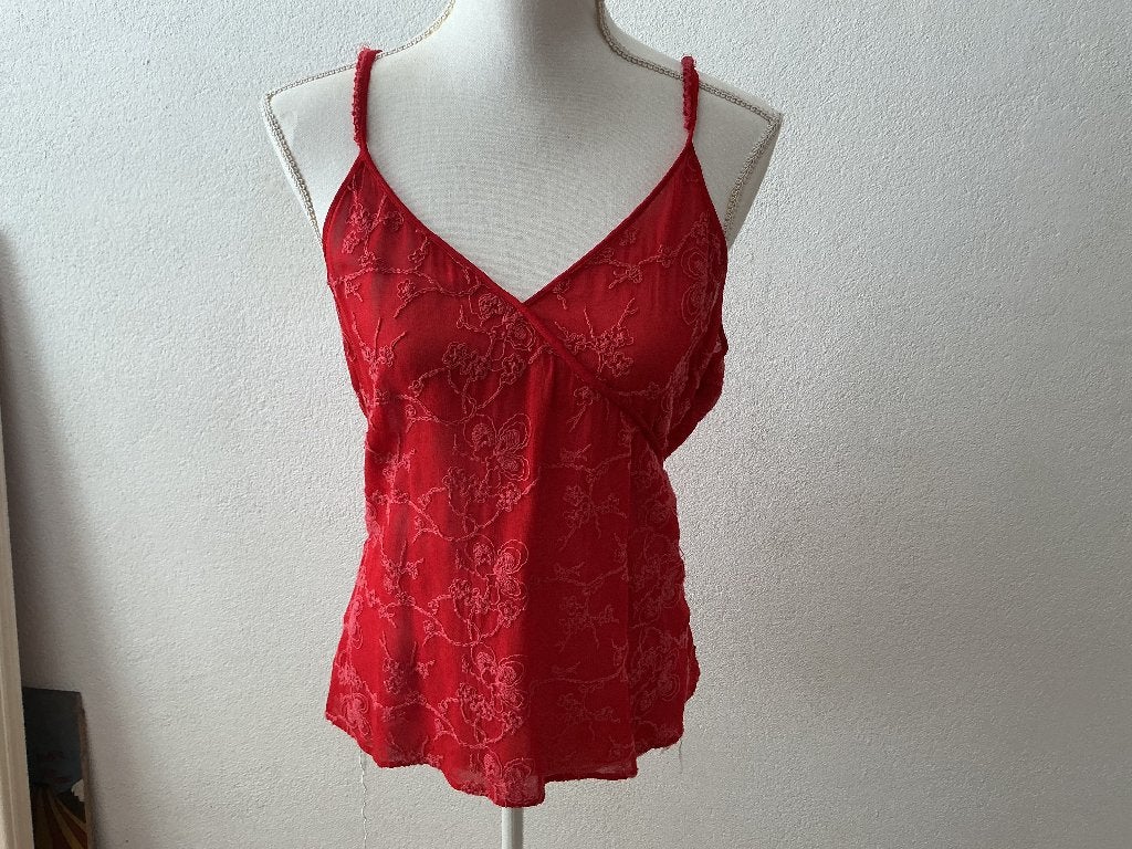 Didi kanten top L Ibiza bohemian rood, Maat 42/44 (L), Didi, Ophalen of Verzenden, Zo goed als nieuw