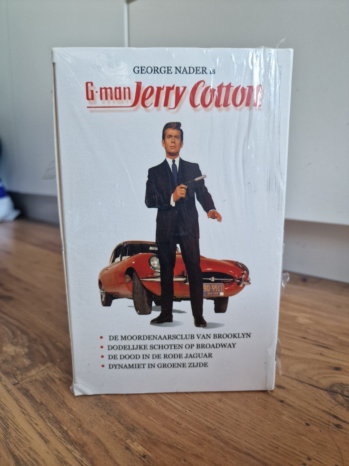 G-man Jerry Cotton VHS Boxset - 4 films, Boxset, Engels, Ophalen of Verzenden, Actie en Avontuur