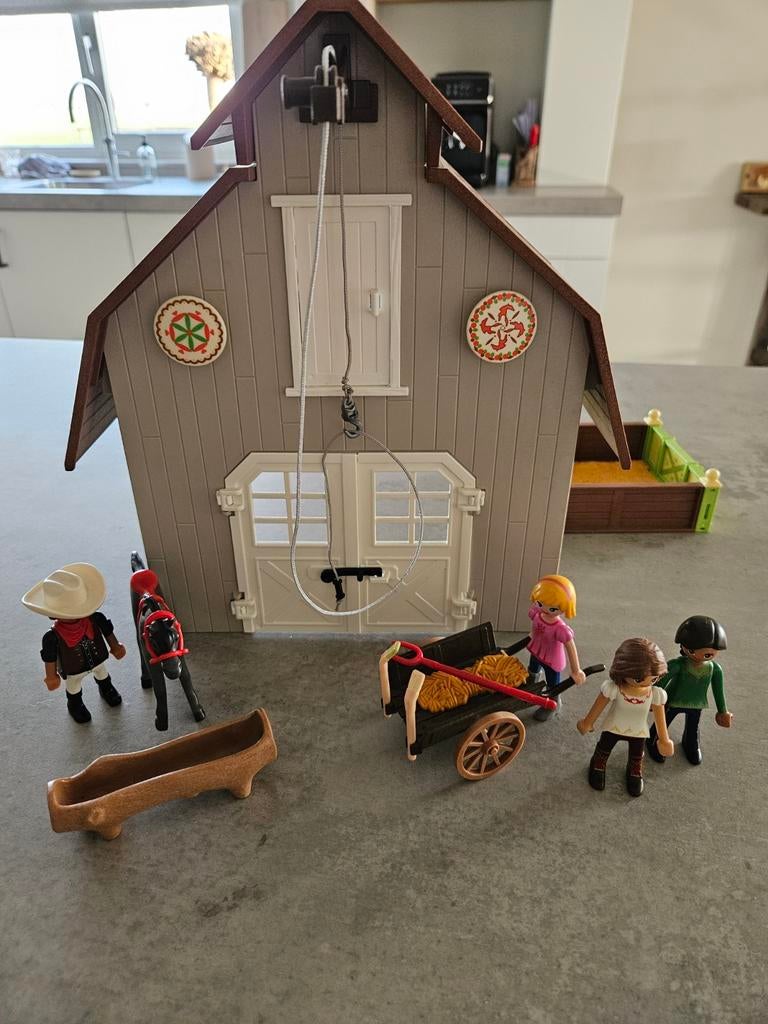 Playmobil Spirit Schuur met Lucky, Pru en Abigail (16921), Kinderen en Baby's, Speelgoed | Playmobil, Ophalen of Verzenden, Zo goed als nieuw