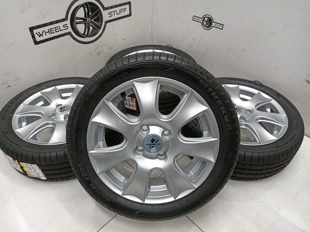 Fondmetal lichtmetaal velgen 15"inch 4x100, Auto-onderdelen, Banden en Velgen, Ophalen, Nieuw, 15 inch, Banden en Velgen