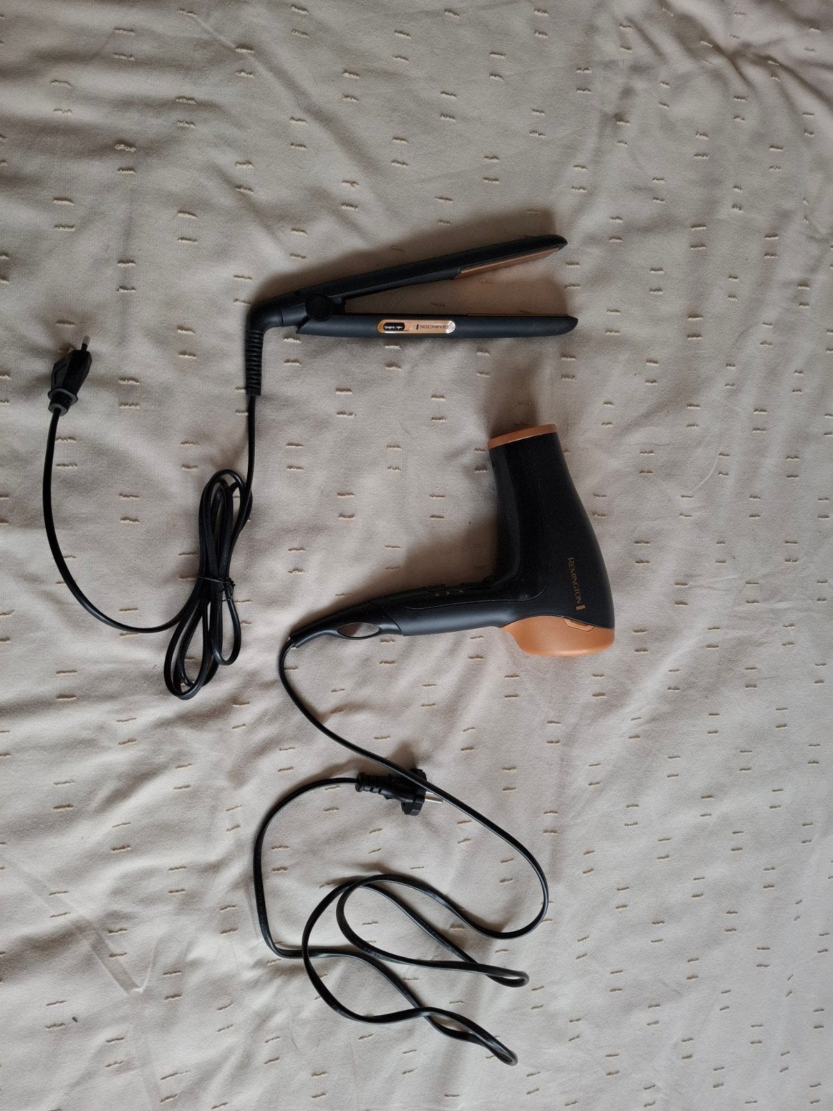 Remington Föhn en Stijltang Set, Ophalen of Verzenden, Gebruikt, Föhn of Haardroger