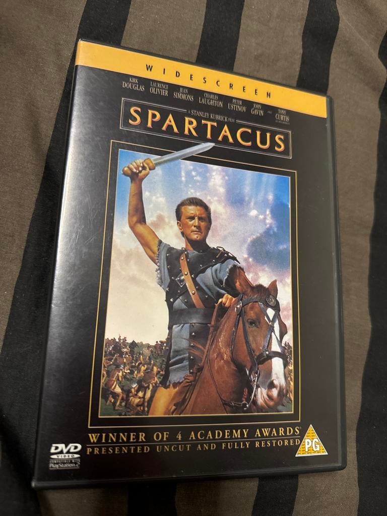 Spartacus DVD - Klassiek historisch drama, Vanaf 12 jaar, Ophalen of Verzenden, Gebruikt, Historisch of Kostuumdrama