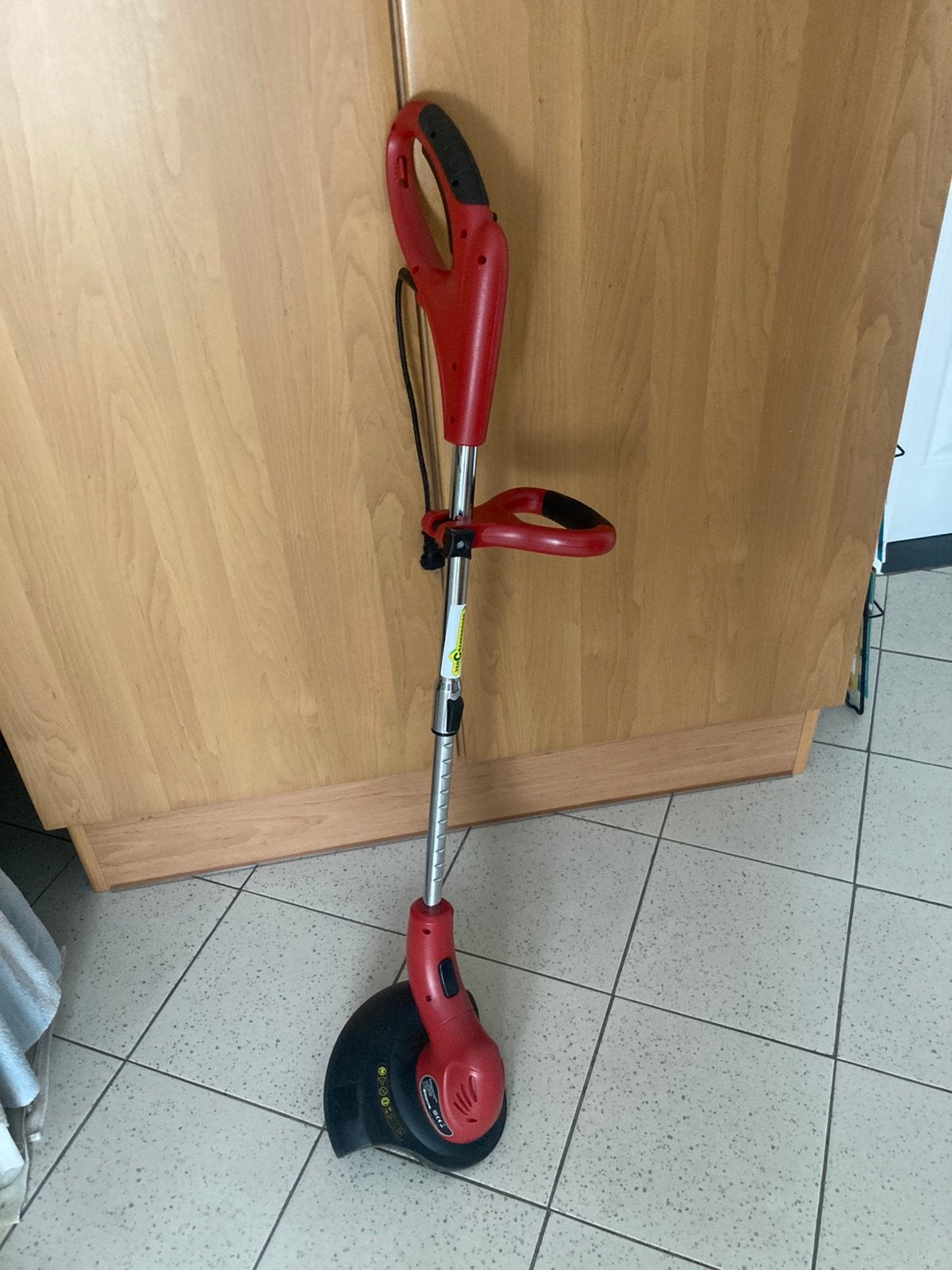 Elektrische grastrimmer 350W HVC, Ophalen, Zo goed als nieuw, Elektrisch