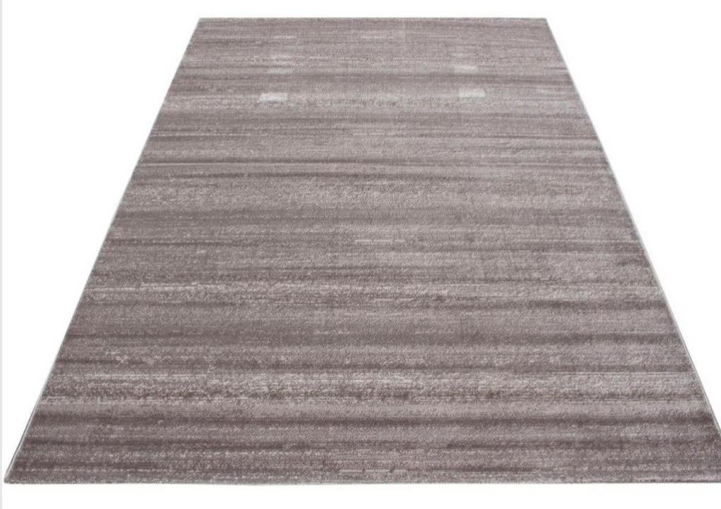 Vloerkleed plus taupe beige 160x230 laagpolig nieuw!, Beige, 150 tot 200 cm, Ophalen of Verzenden, Warm comfortabel kwaliteit gezellig