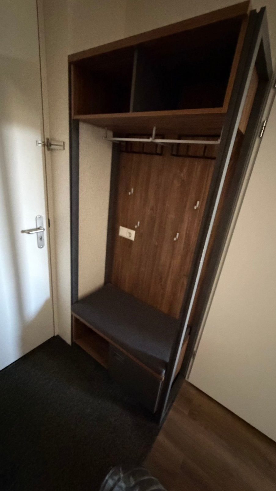 Garderobe gangkast 205x90, Huis en Inrichting, Kasten | Kledingkasten, Ophalen, 50 tot 100 cm, Zo goed als nieuw, Minder dan 100 cm