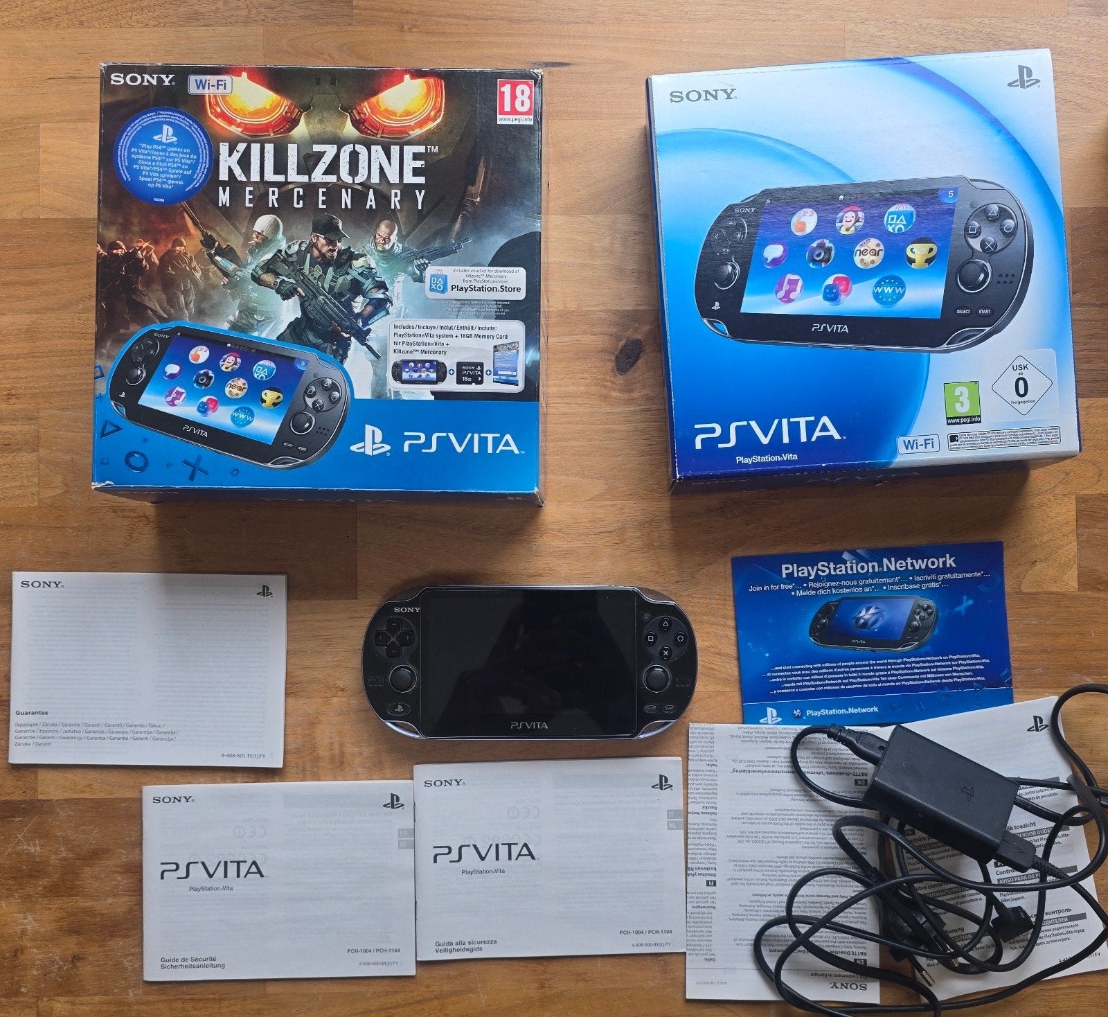PlayStation Vita-ps vita-Wi-Fi Killzone: Mercenary bundel, Spelcomputers en Games, Spelcomputers | Nintendo 2DS en 3DS, Ophalen of Verzenden