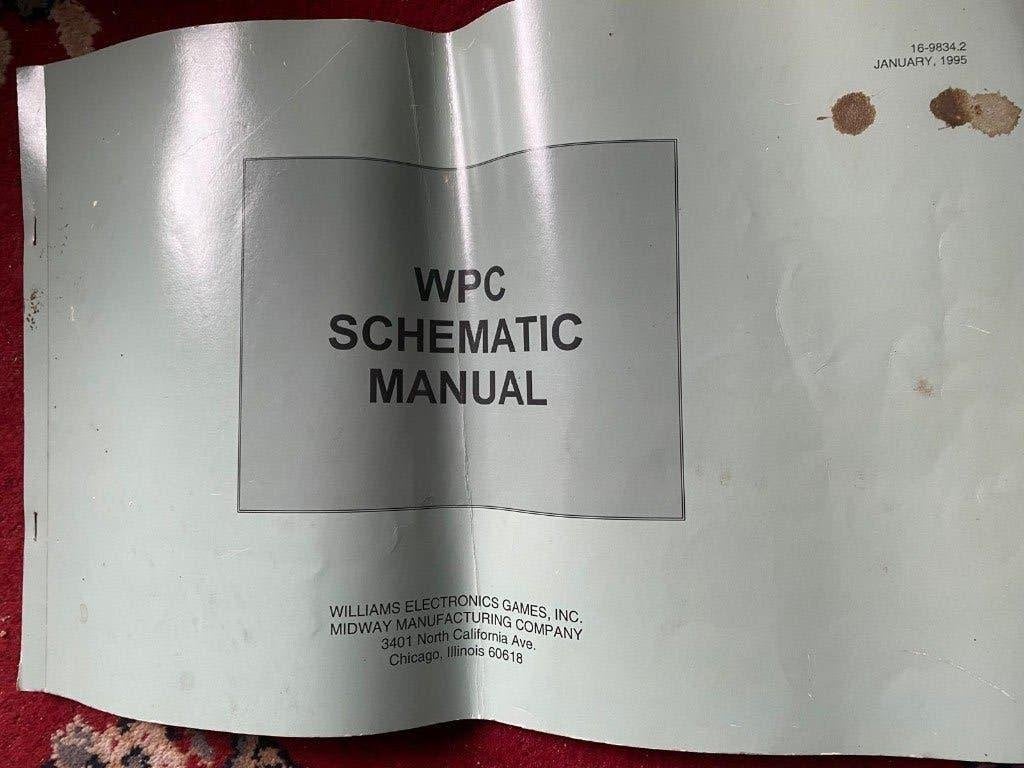 Mechanisch handboek Williams flipperkasten, Ophalen, Gebruikt, Mechanisch, Overige typen