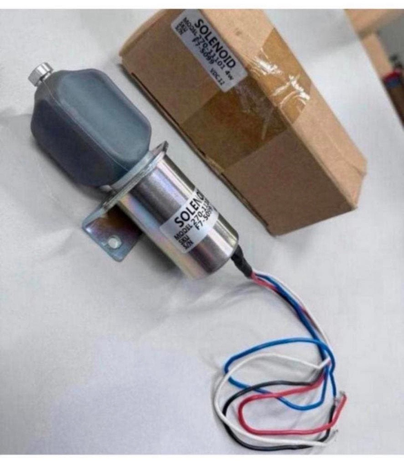 270-11101 4-draad Uitlaat Solenoid Corsa Marine elektrisch, Nieuw, Ophalen of Verzenden, H, H