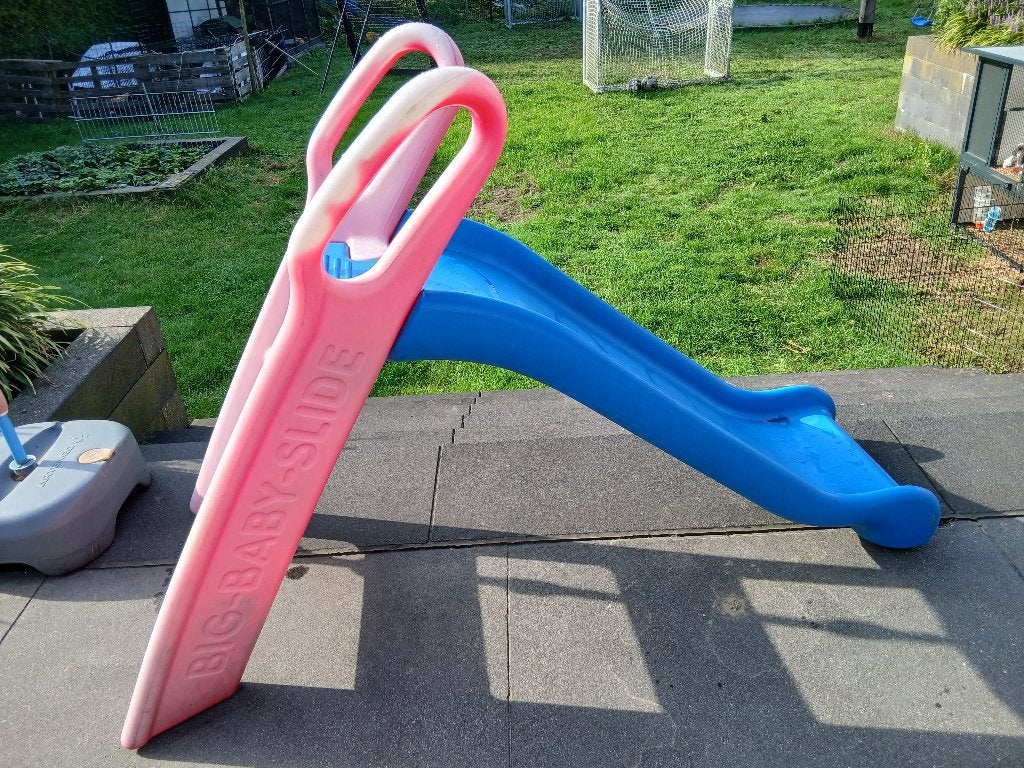 Leuke glijbaan, Ophalen, Gebruikt, Glijbaan