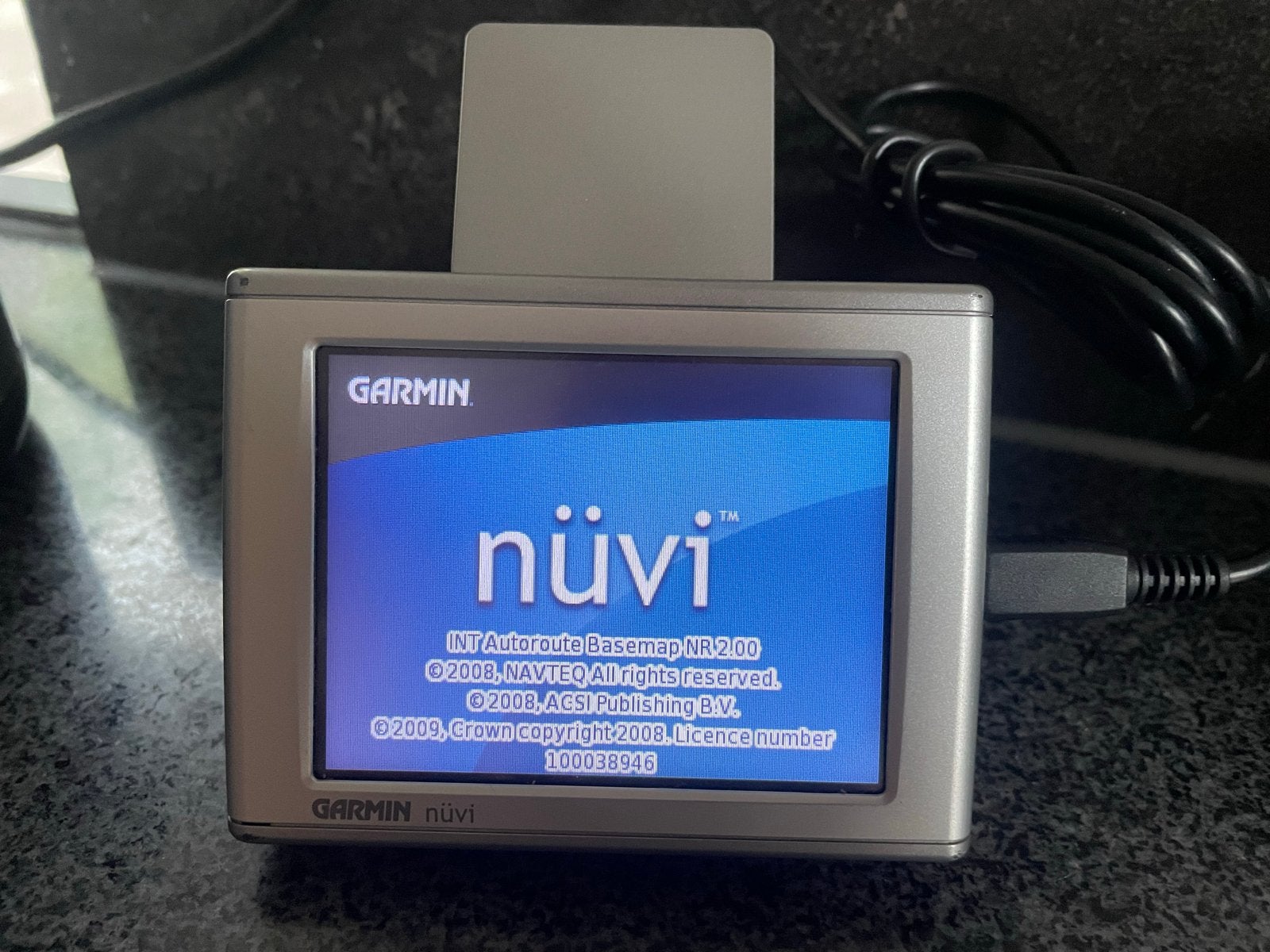 Garmin Nüvi 350 - Europa Navigatiesysteem, Ophalen, Gebruikt