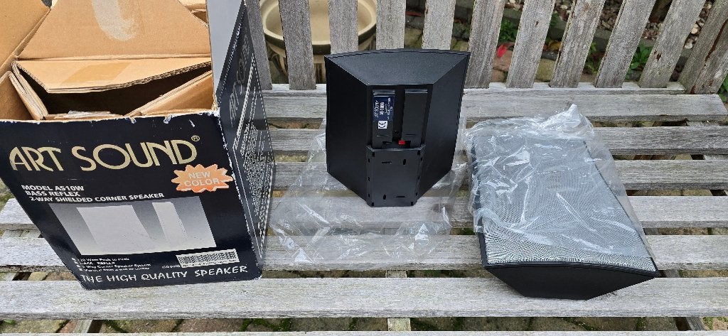 Artsound AS10W nog nieuw in doos 120W bass reflex 8ohm, Overige merken, 120 tot 150 watt, Overige typen, Nieuw