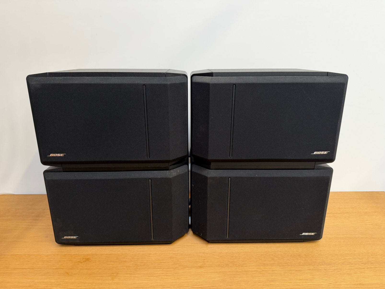 4x Bose 301 serie 5 luidsprekers / speakers zwart, 150 watt of meer, Stereo speakers, Ophalen of Verzenden, Zo goed als nieuw
