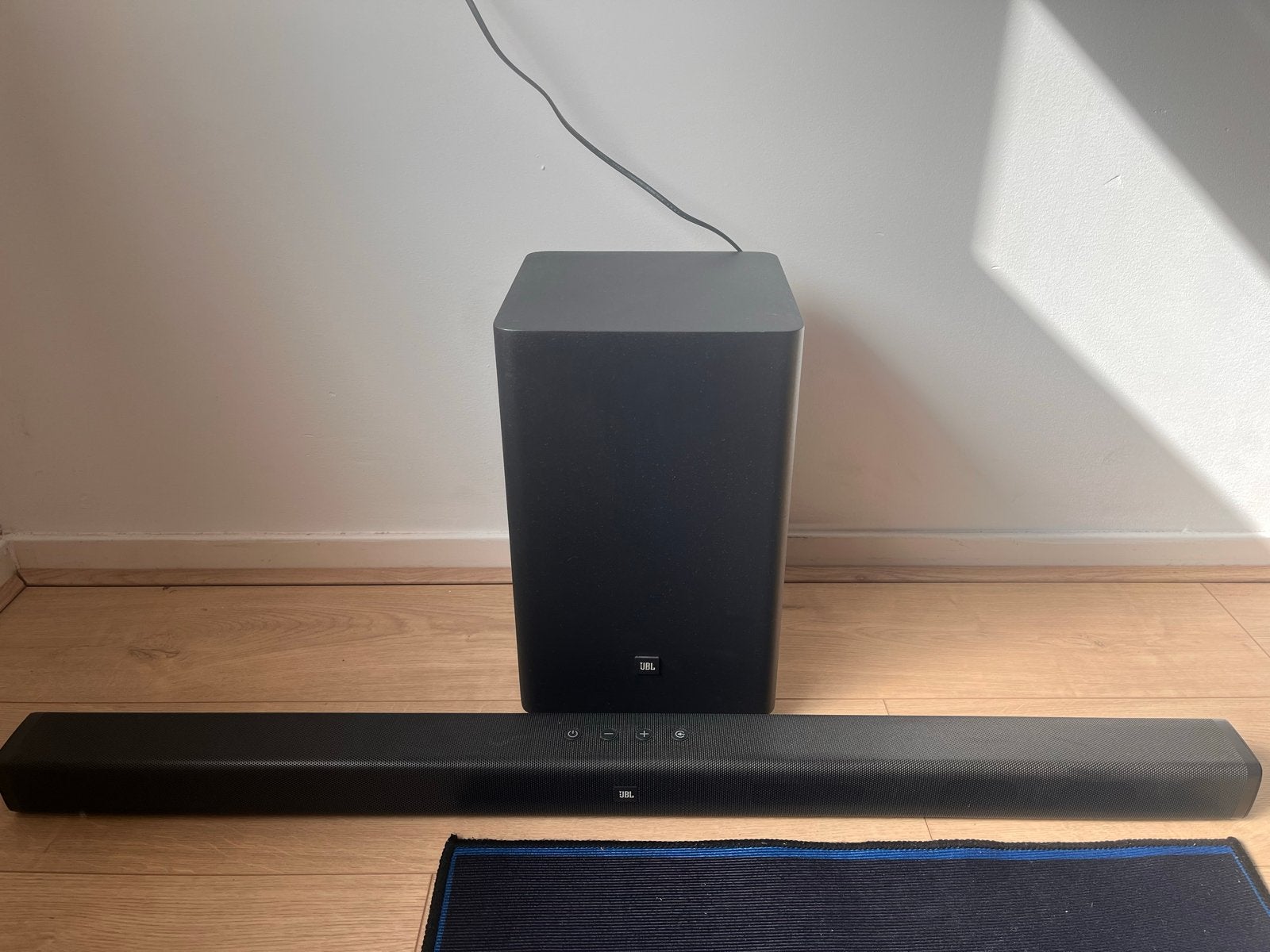 JBL Bar 2.1 Soundbar met draadloze subwoofer, Audio, Tv en Foto, Home Cinema-sets, Ophalen of Verzenden, Zo goed als nieuw, 2.1-systeem