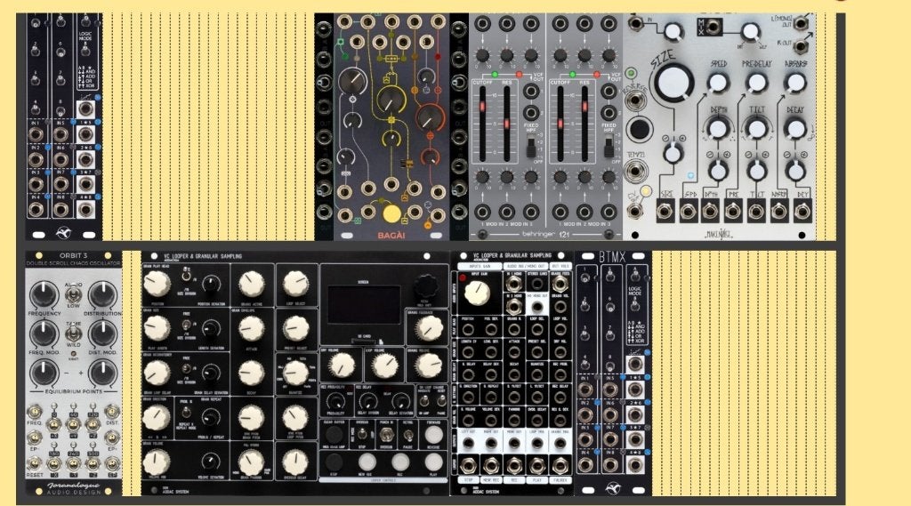 eurorack, modular, modulair, nieuwe modules, Muziek en Instrumenten, Synthesizers, Ophalen of Verzenden, Zo goed als nieuw, Overige aantallen