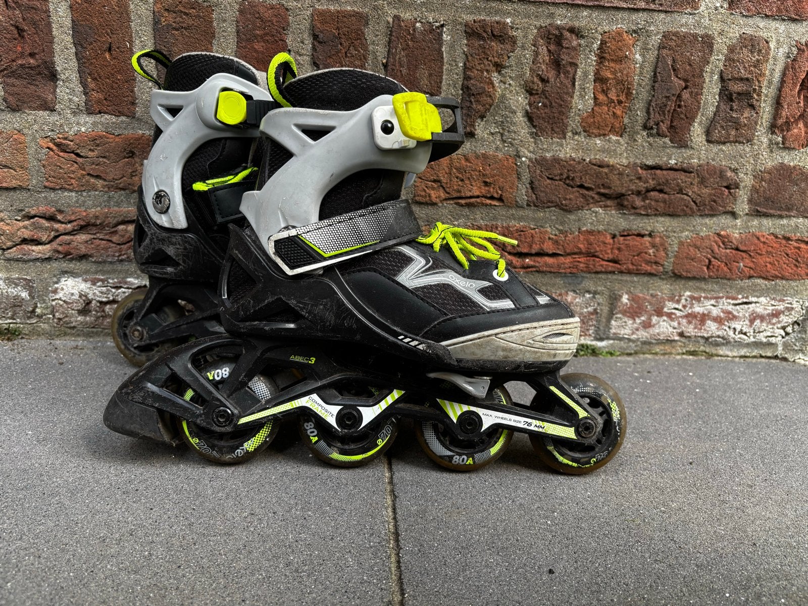 Oxelo skates decathlon maat 32-35., Overige merken, Kinderen, Ophalen of Verzenden, Inline skates 4 wielen