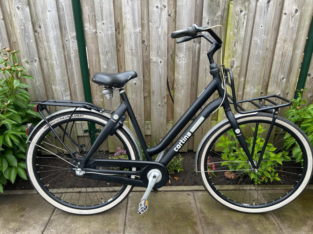 28 inch dames/meisjesfiets Cortina Crush, Versnellingen, 56 cm of meer, Zo goed als nieuw, Ophalen