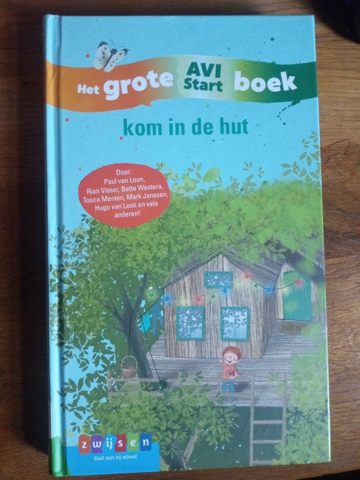 Kom in de hut - Het grote AVI Start boek, Boeken, Ophalen of Verzenden, Zo goed als nieuw, Fictie algemeen