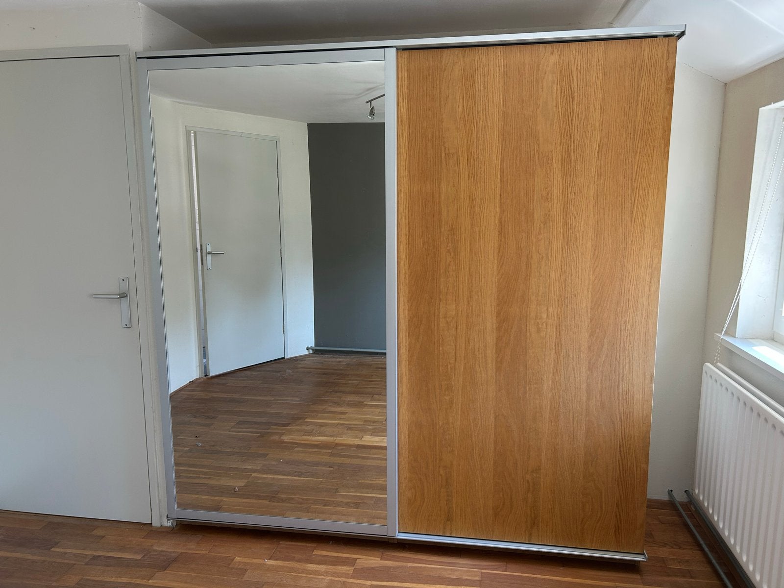 Ikea Pax Kledingkast - 201x200x67 cm (incl. deuren), Ophalen, Gebruikt, 200 cm of meer, Met lade(s)