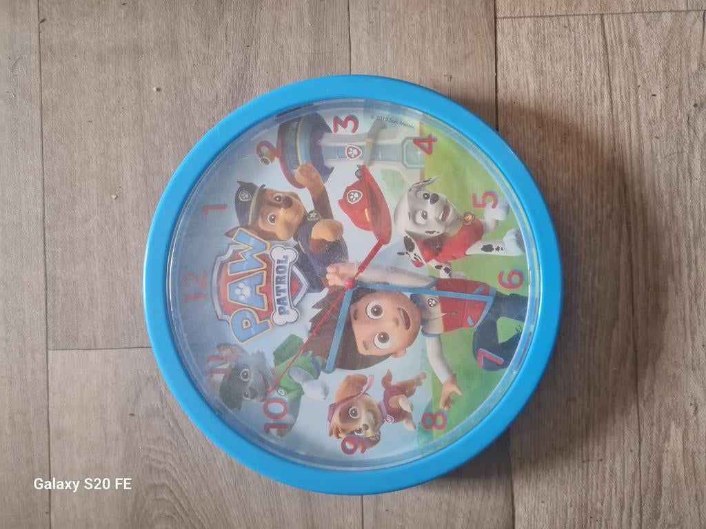 Paw patrol klok, Ophalen of Verzenden, Gebruikt