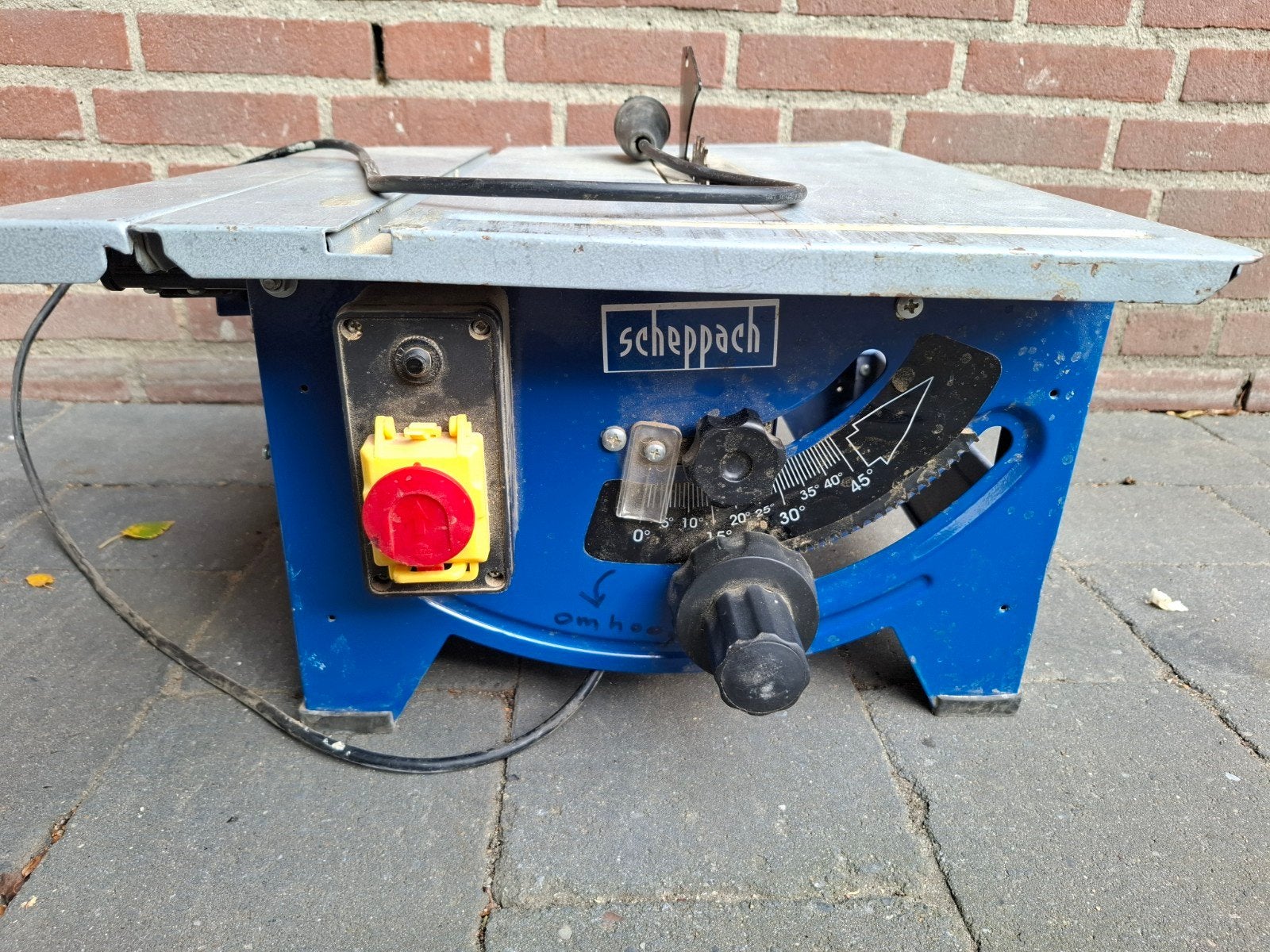 Scheppach HS80 Tafelzaag, Ophalen, Gebruikt, Cirkelzaag, Scheppach