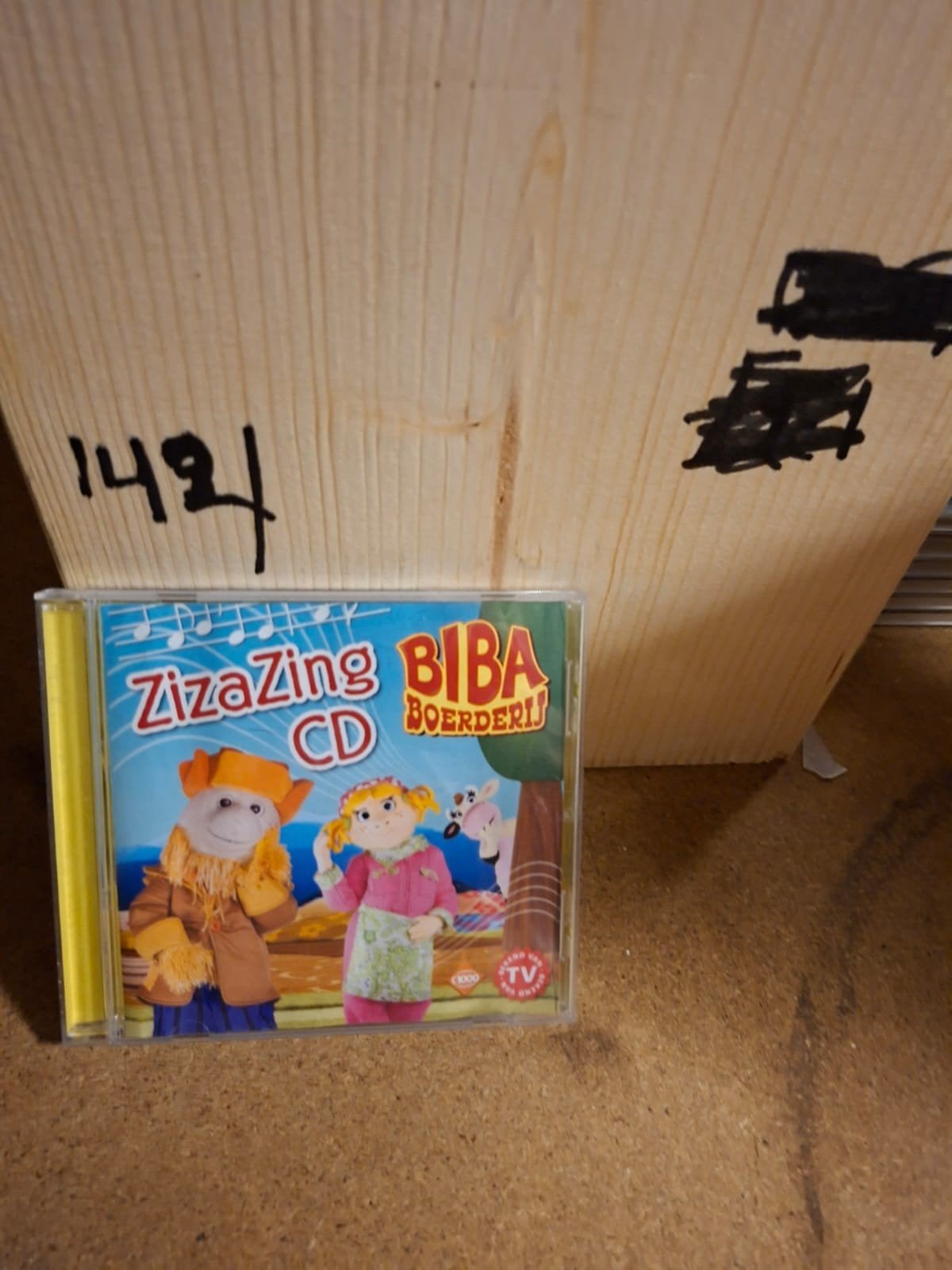 Ziza Zing Biba Boerderij CD - Kinderliedjes, Gebruikt, Tot 2 jaar, Ophalen of Verzenden, Muziek