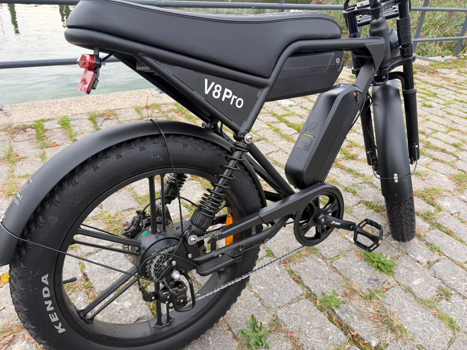 Foto 12 van Bijna nieuwe Ouxi V8 Pro 24 inch Fatbike minder dan 200 km!