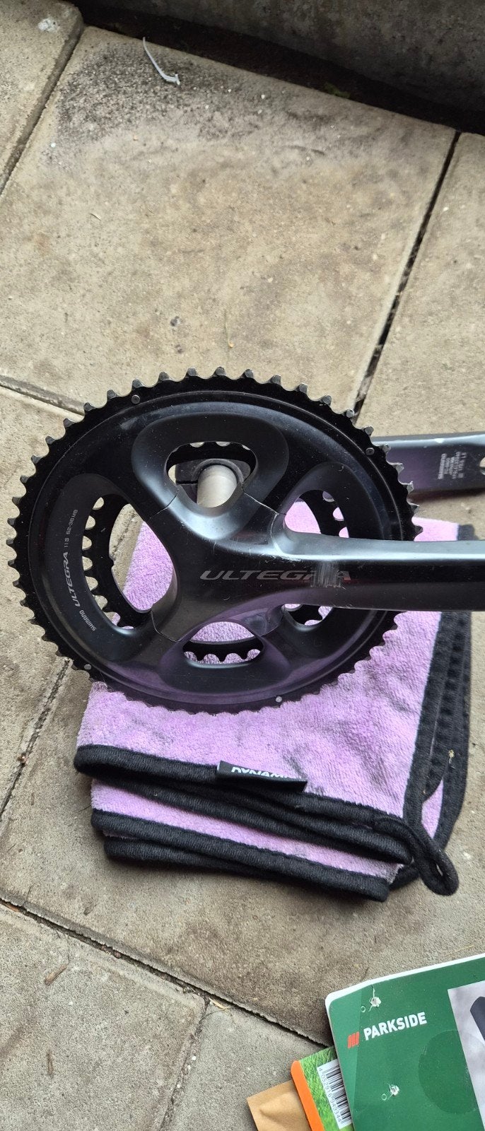 Shimano Ultegra 6800 Crankstel 172.5mm 52-36T, Crankstel of Pedalen, Gebruikt, Ophalen of Verzenden, Shimano