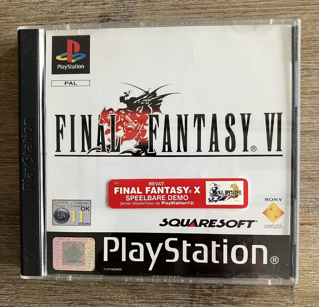 Final Fantasy VI, Spelcomputers en Games, Avontuur en Actie, 1 speler, Ophalen of Verzenden, Zo goed als nieuw