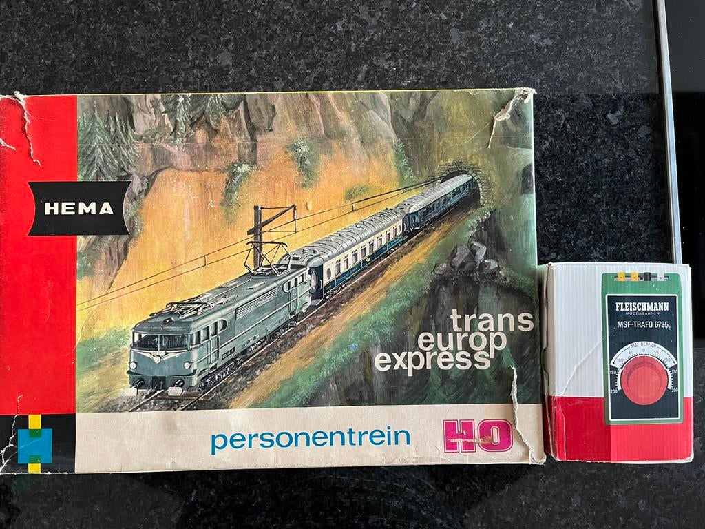 Complete treinset, Gelijkstroom, Ophalen, Overige merken, Gebruikt