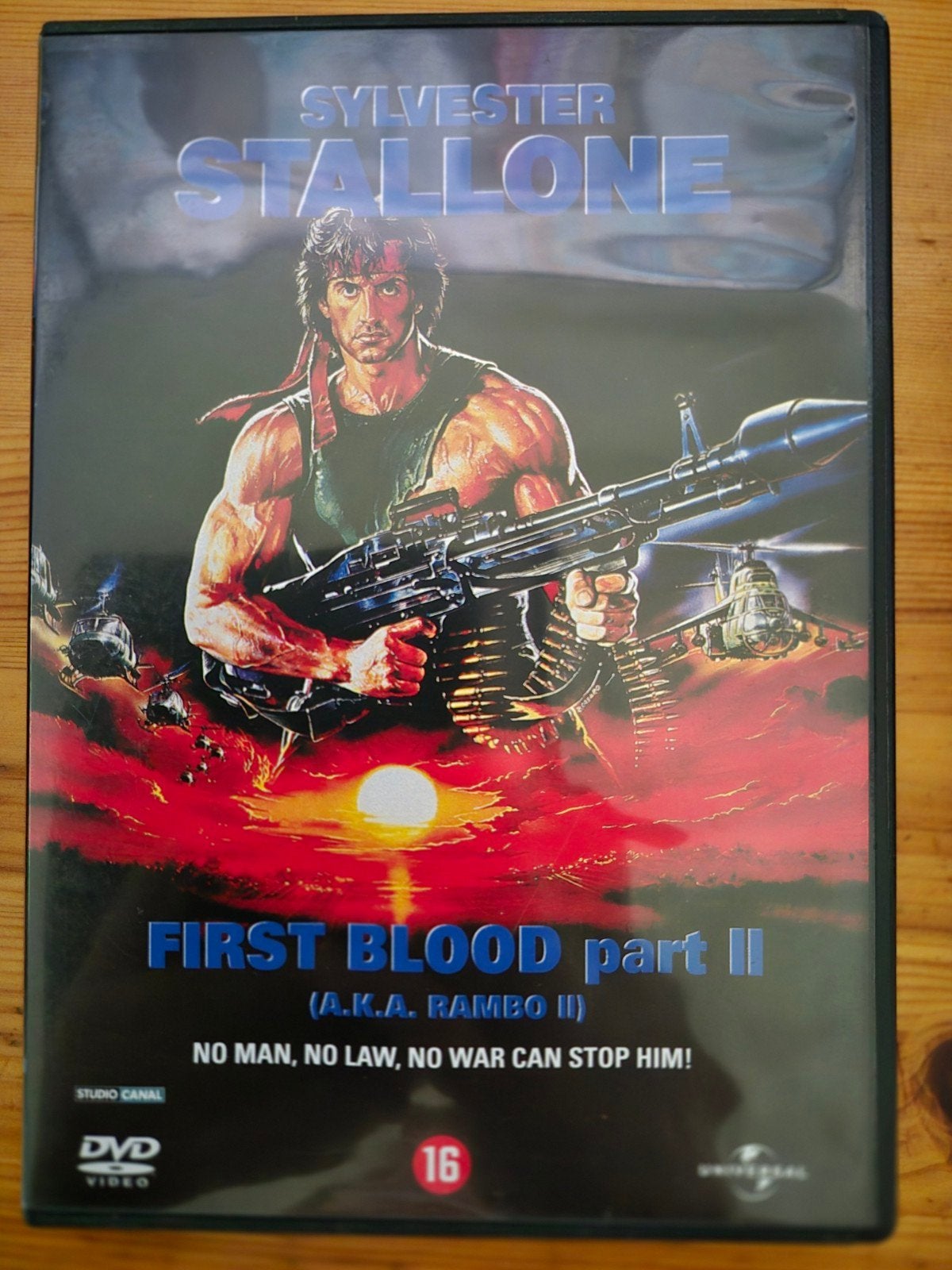 Rambo II: First Blood Part II DVD - Actieklassieker, Engels, Vanaf 16 jaar, Nederlands, Actie