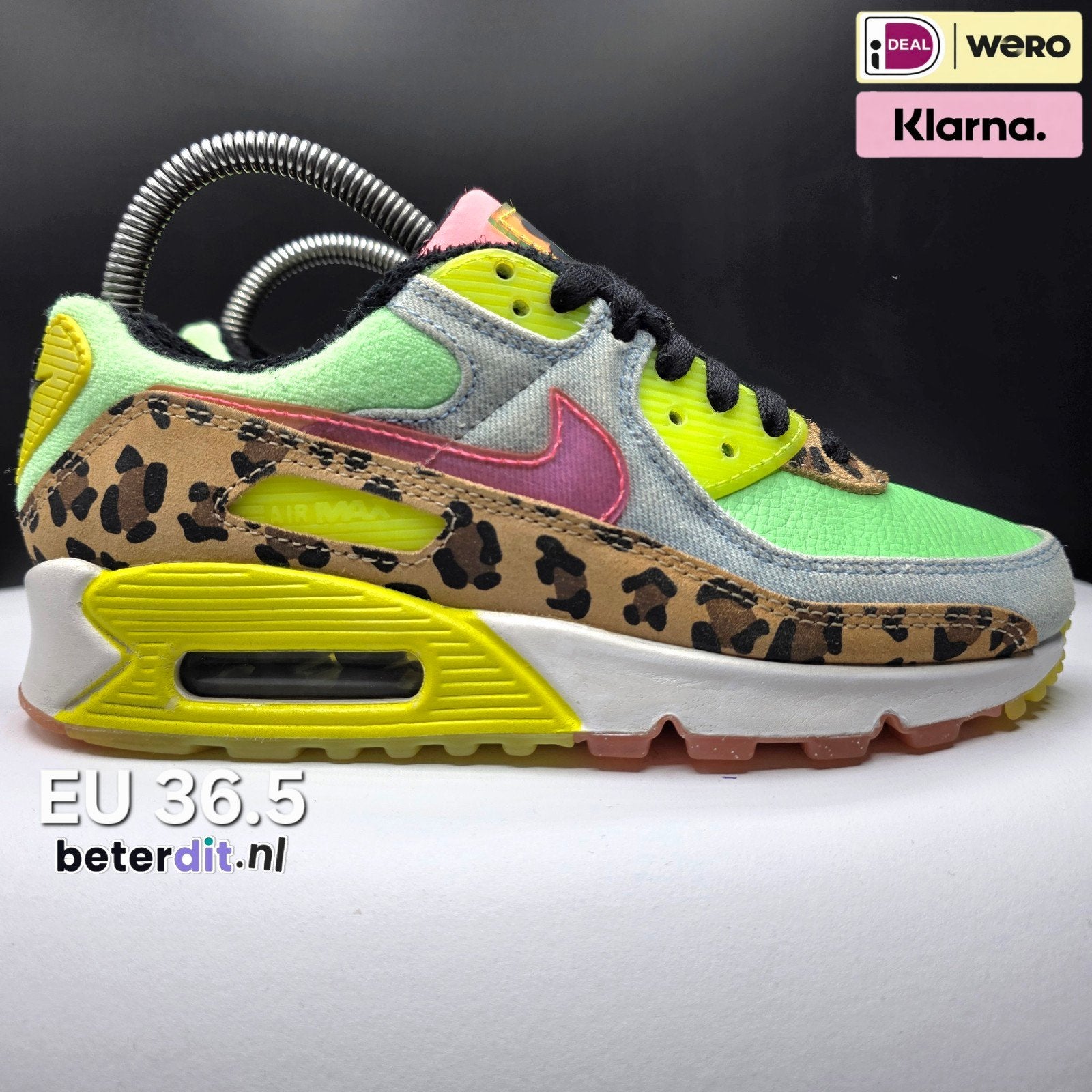 Nike Air Max 90 LX 'Dancefloor Green' Maat: 36.5, Kleding | Dames, Ophalen of Verzenden, Nike, Nike, Nike air max