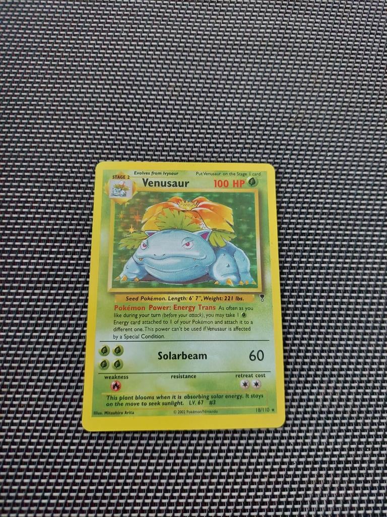 Venusaur base legendary holo proxy kaart, Ophalen of Verzenden