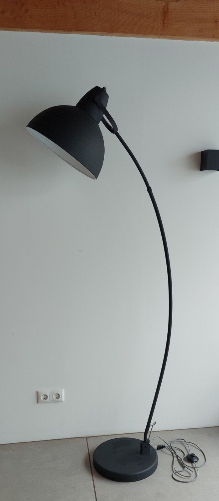 Vloerlamp Loods 5 - 190 cm hoog, verstelbaar, Ophalen, Zo goed als nieuw, Metaal, 150 tot 200 cm