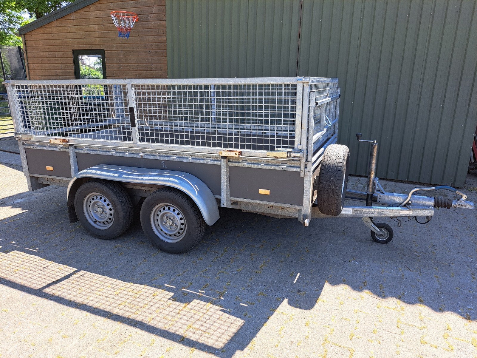 Hapert Forte Tandemasser Aanhangwagen met Loofrekken, Auto diversen, Ophalen, Nieuw