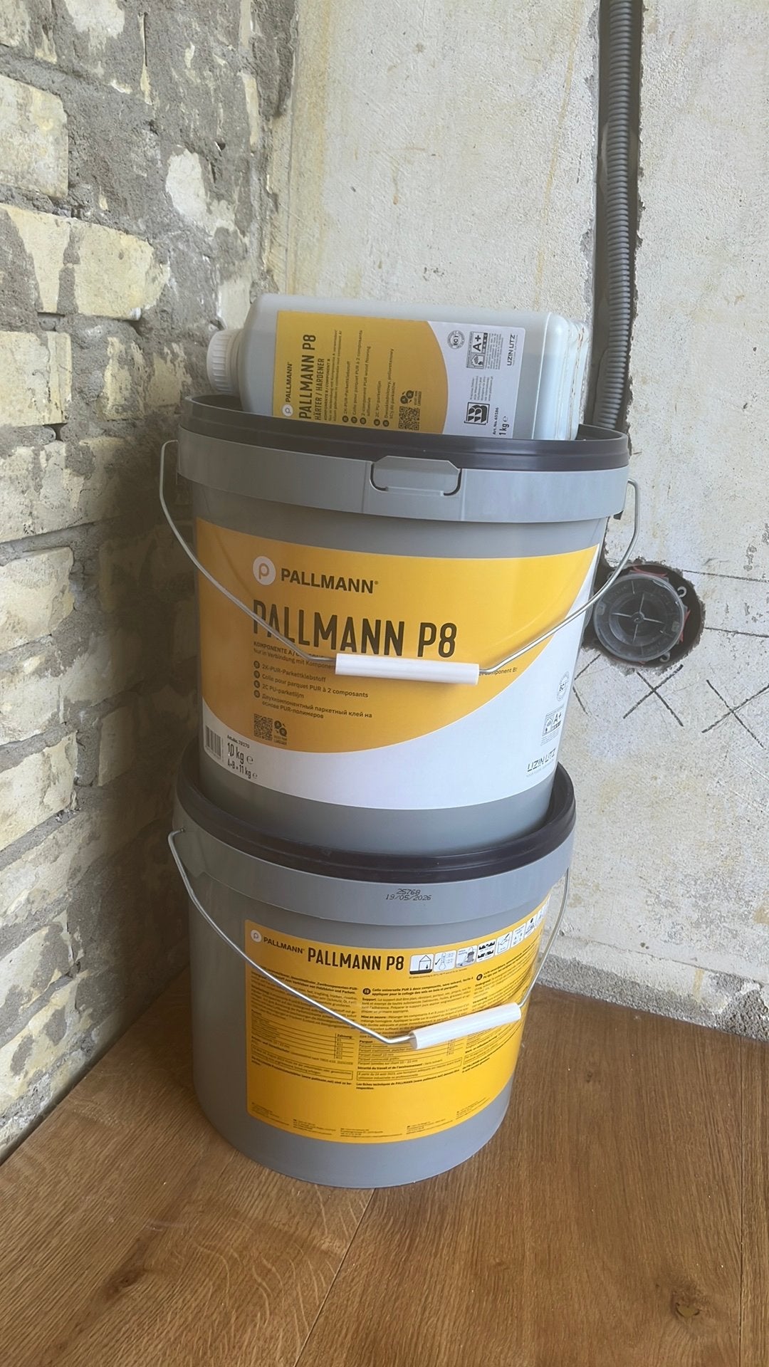 Pallmann P8 twee componentenlijm 2x 10L, Ophalen, Nieuw, Overige kleuren