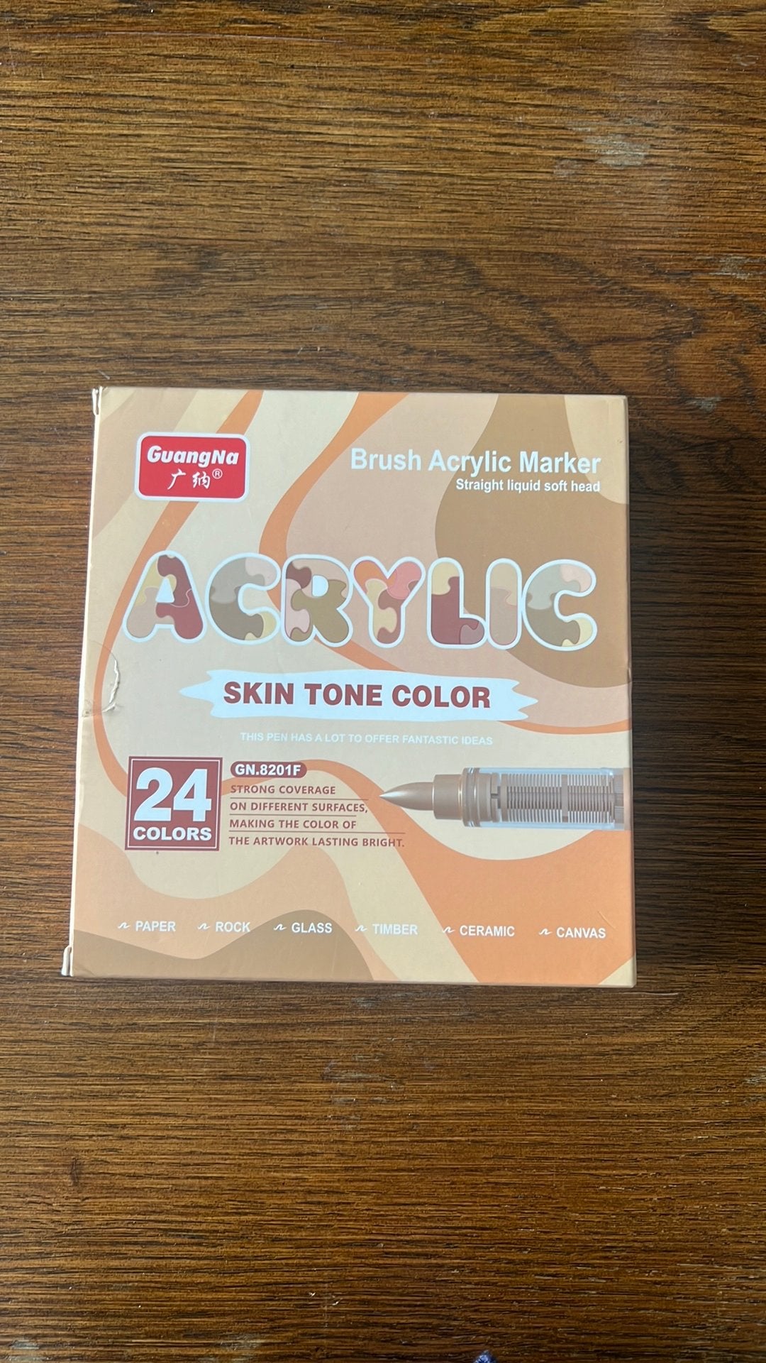 Acrylstiften skin tone, Ophalen, Zo goed als nieuw