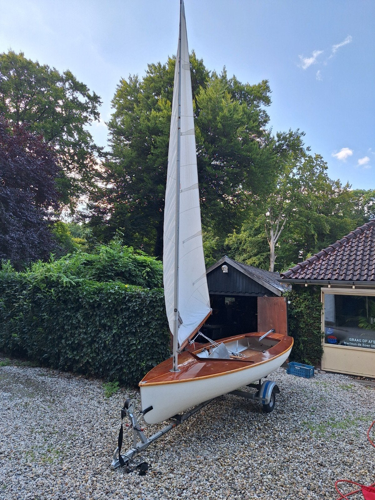 Finnjol - Ideale zeilboot voor beginners, inclusief trailer, Jol, Ophalen, Gebruikt, Inclusief zeilen