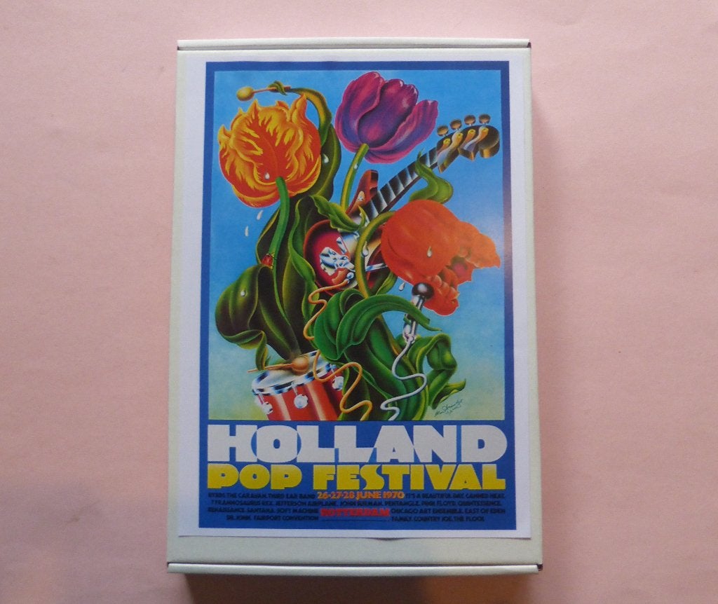 Kralingse Popfestival 1970, herinneringsdoosje, incl. 3Cd’s , Ophalen of Verzenden, Zo goed als nieuw, Poprock