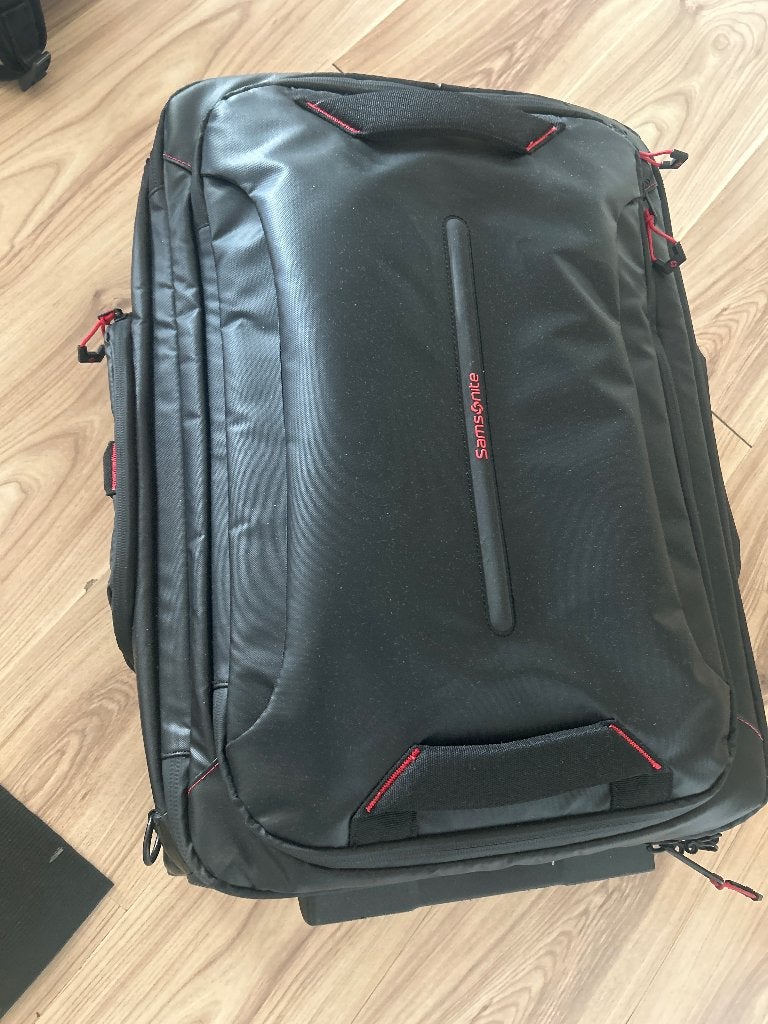 Samsonite Ecodiver koffer, Wieltjes, Hard kunststof, 45 tot 55 cm, Ophalen of Verzenden