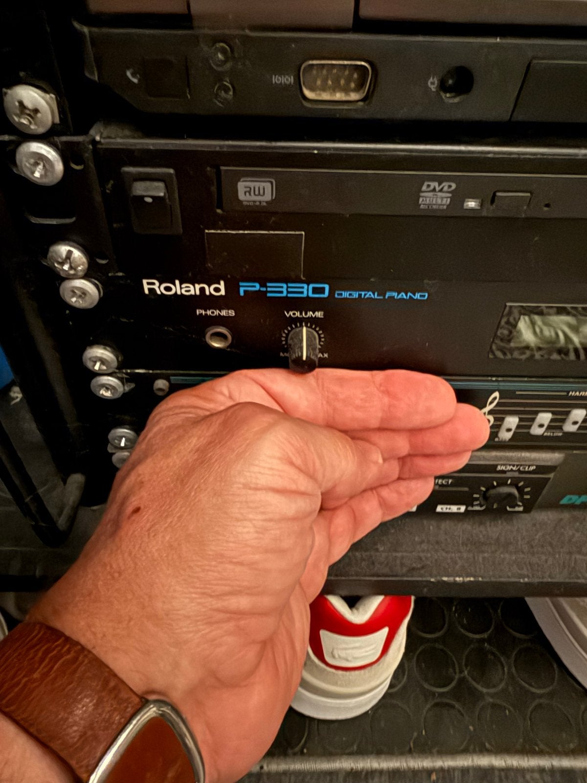 Roland P-330 Digital Piano Module, Gebruikt, Zwart, Ophalen of Verzenden, Digitaal
