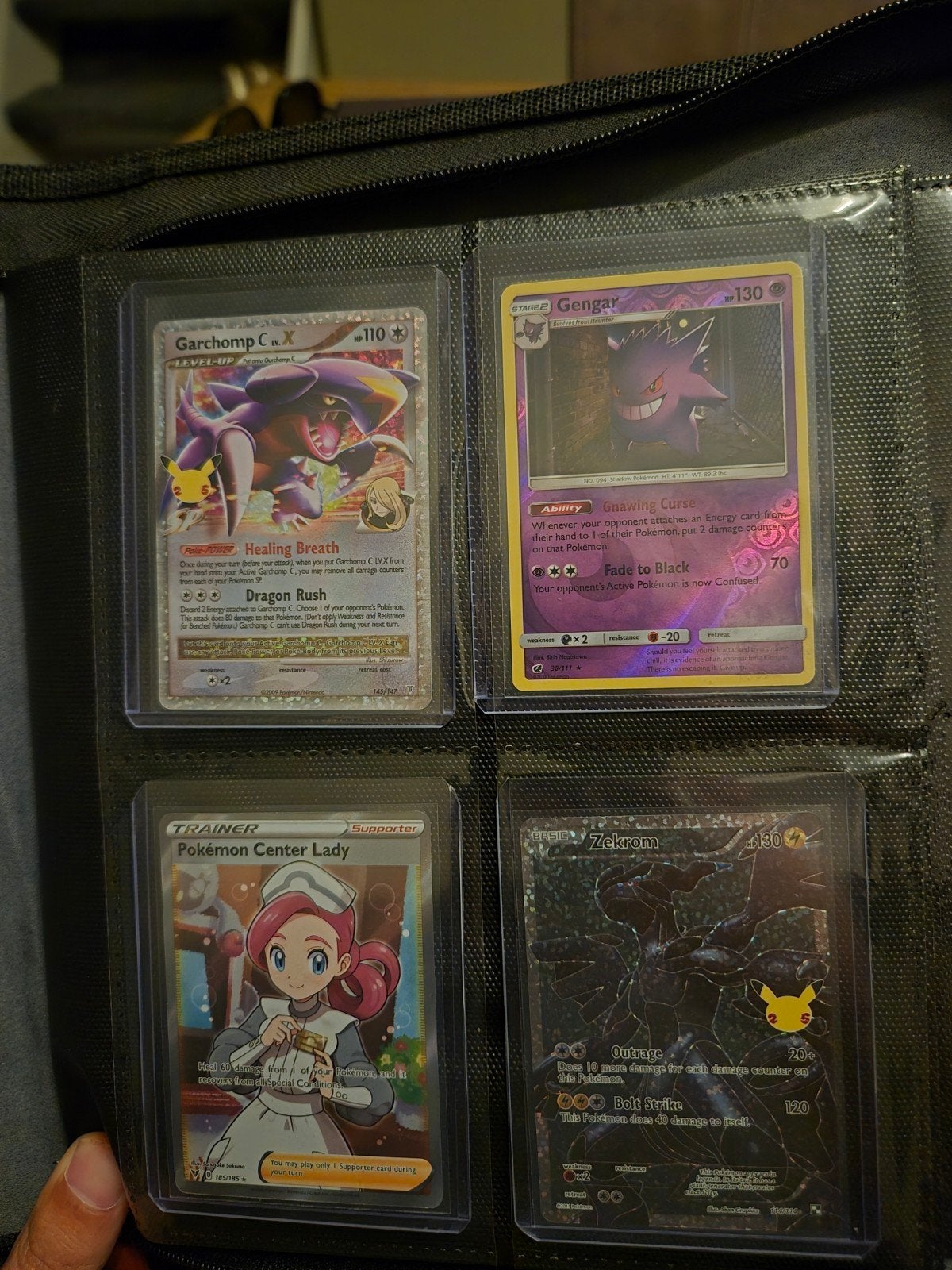 5 Pokémon hits: Gengar,Pikachu,Garchomp,Zekrom&Lady Center, Ophalen, Nieuw