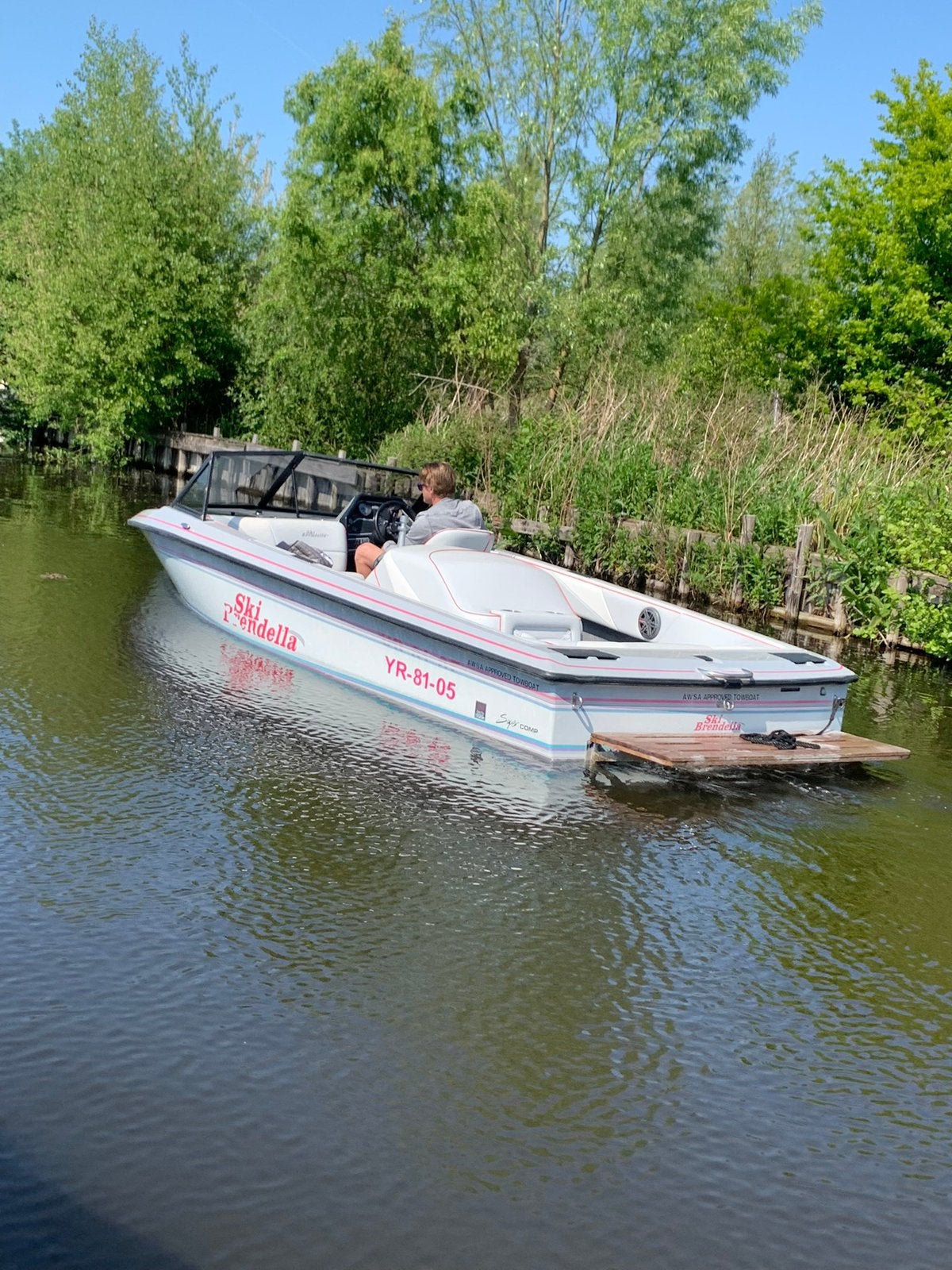Mooie Ski Brendella / nautique super comp, Overige merken, Gebruikt, Binnenboordmotor, 6 m