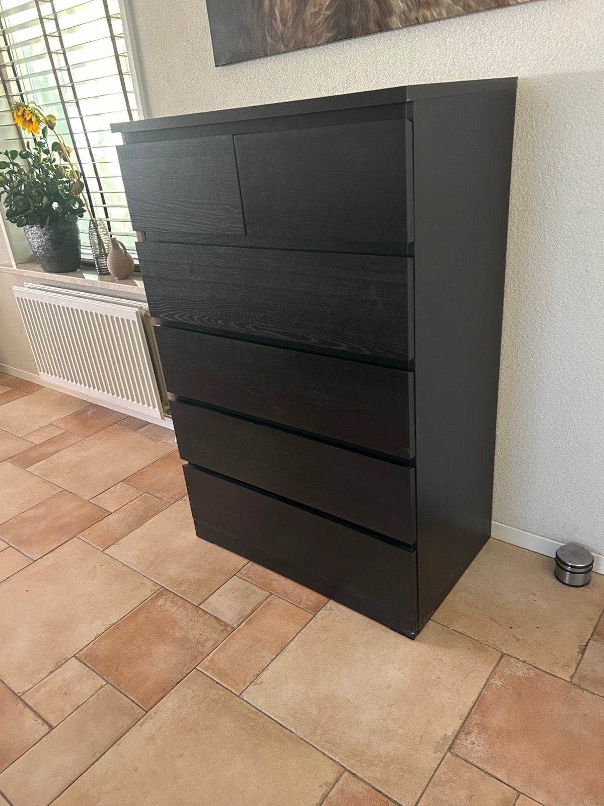 IKEA kast Malm, Ophalen, 5 laden of meer, 50 tot 100 cm, Zo goed als nieuw