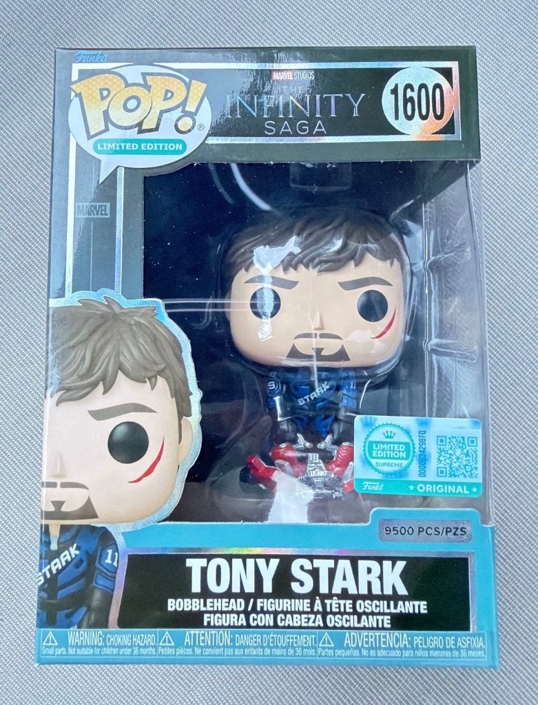 Funko Pop Tony Stark #1600 limited edition 9500 pcs, Ophalen of Verzenden, Zo goed als nieuw