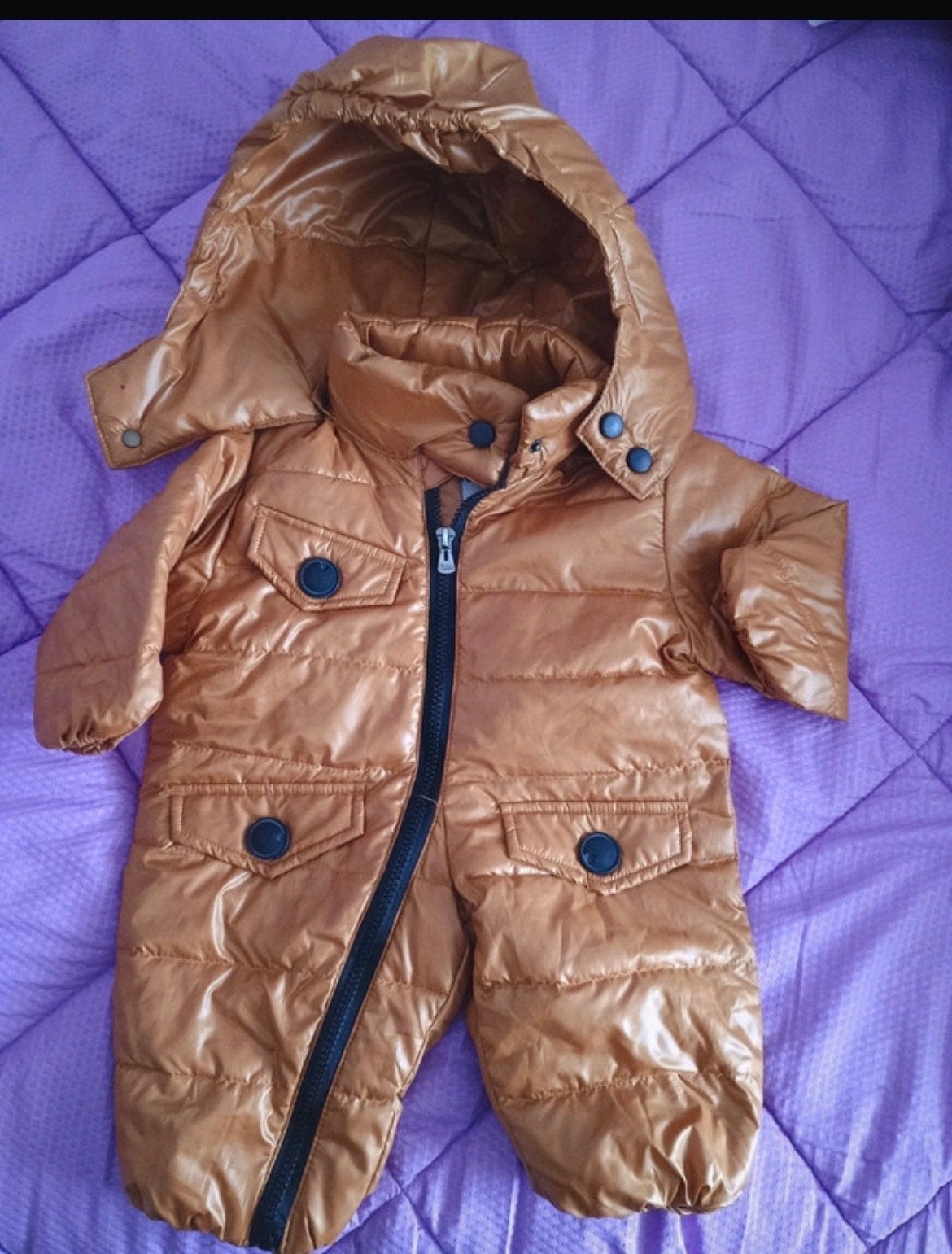 Moncler baby skipak/winterpak 3-6 maanden, Kinderen en Baby's, Ophalen of Verzenden, Zo goed als nieuw, Jongen of Meisje