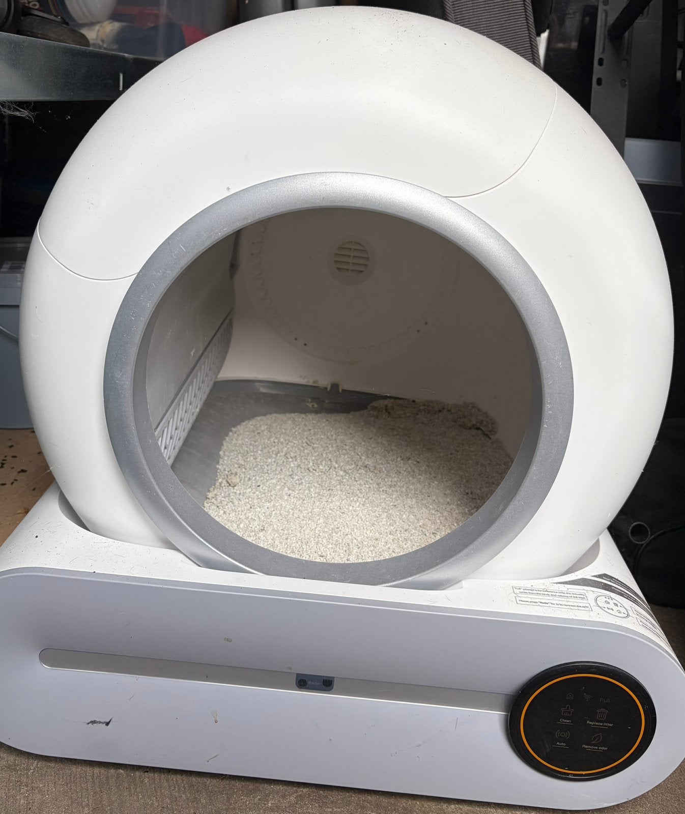Automatische kattenbak, Ophalen, Zo goed als nieuw