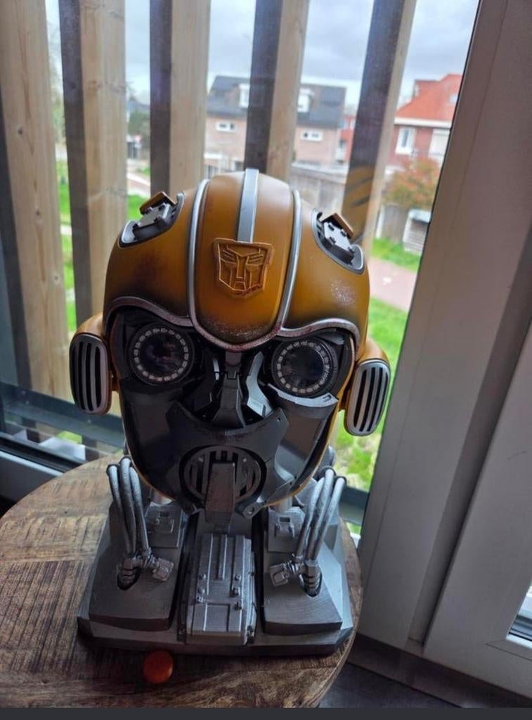 Originele Transformers Bumblebee Helm - Collectors Item, Overige generaties, Ophalen of Verzenden, Zo goed als nieuw