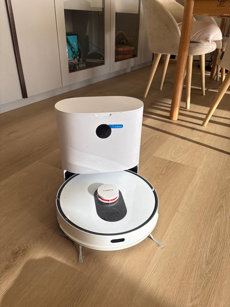 ROBOTSTOFZUIGER - ROIDMI Dust Collector, Witgoed en Apparatuur, Stofzuigers, Ophalen, Overige merken, Gebruikt, Automatisch legen